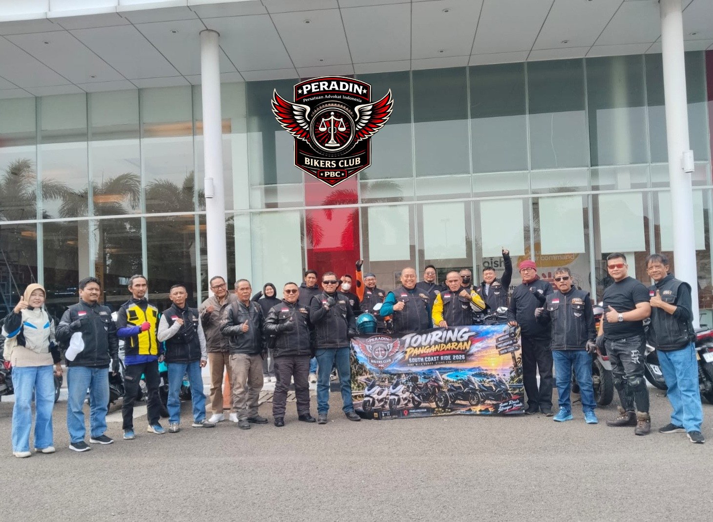 South Coast Ride 2026, Touring Perdana PERADIN Bikers Club Pererat Persaudaraan Anggota